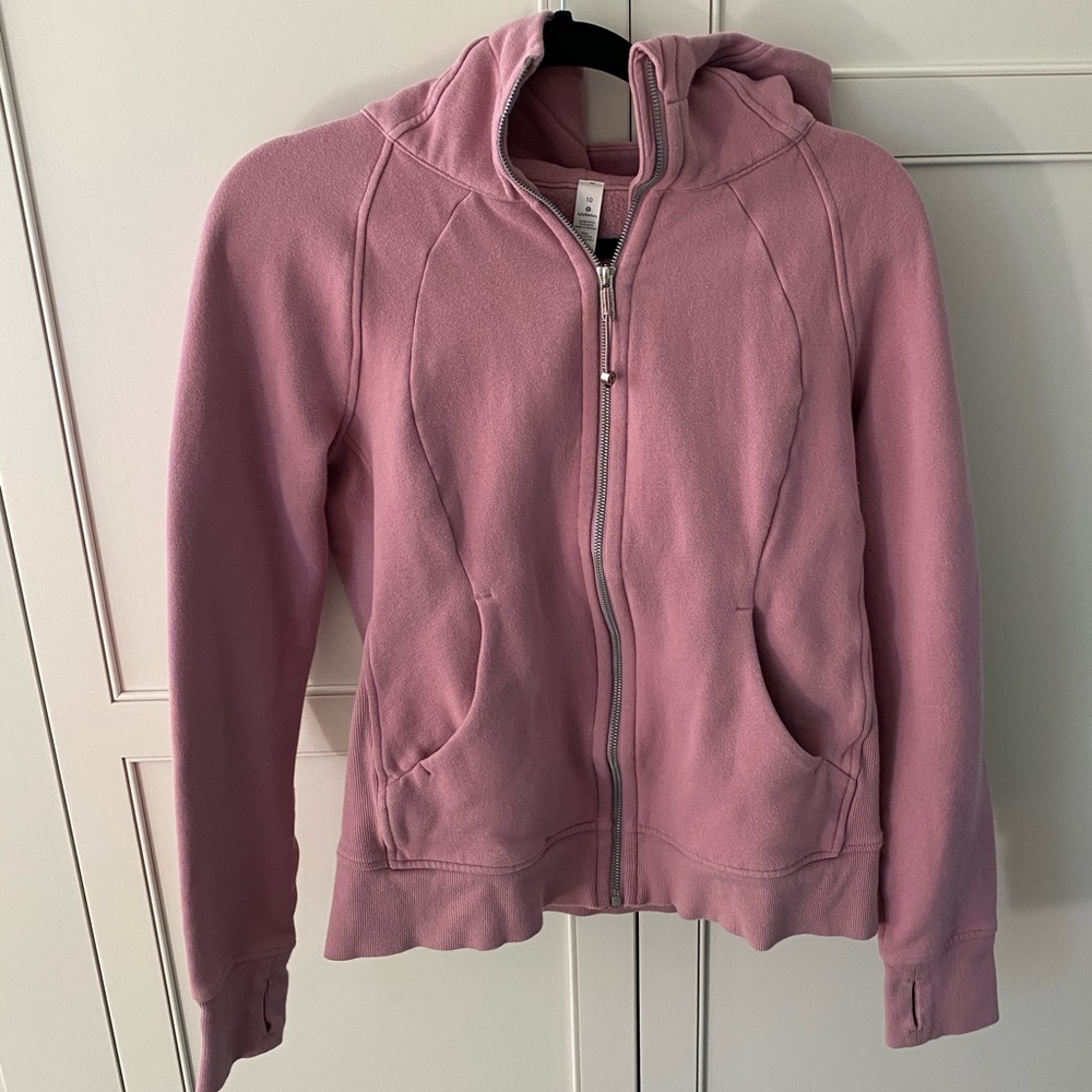 Lululemon Scuba Hoodie size 10, Mauve